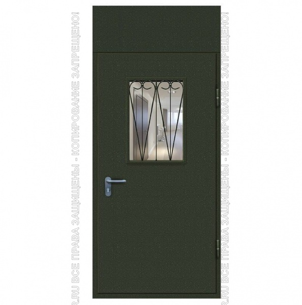 Входная техническая дверь Порошок 613 Входная техническая дверь Порошок 613